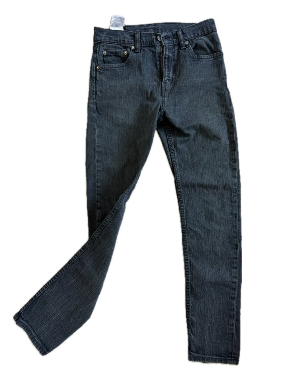 Levis Black Wash Jeans 28 x 32 Straight Leg